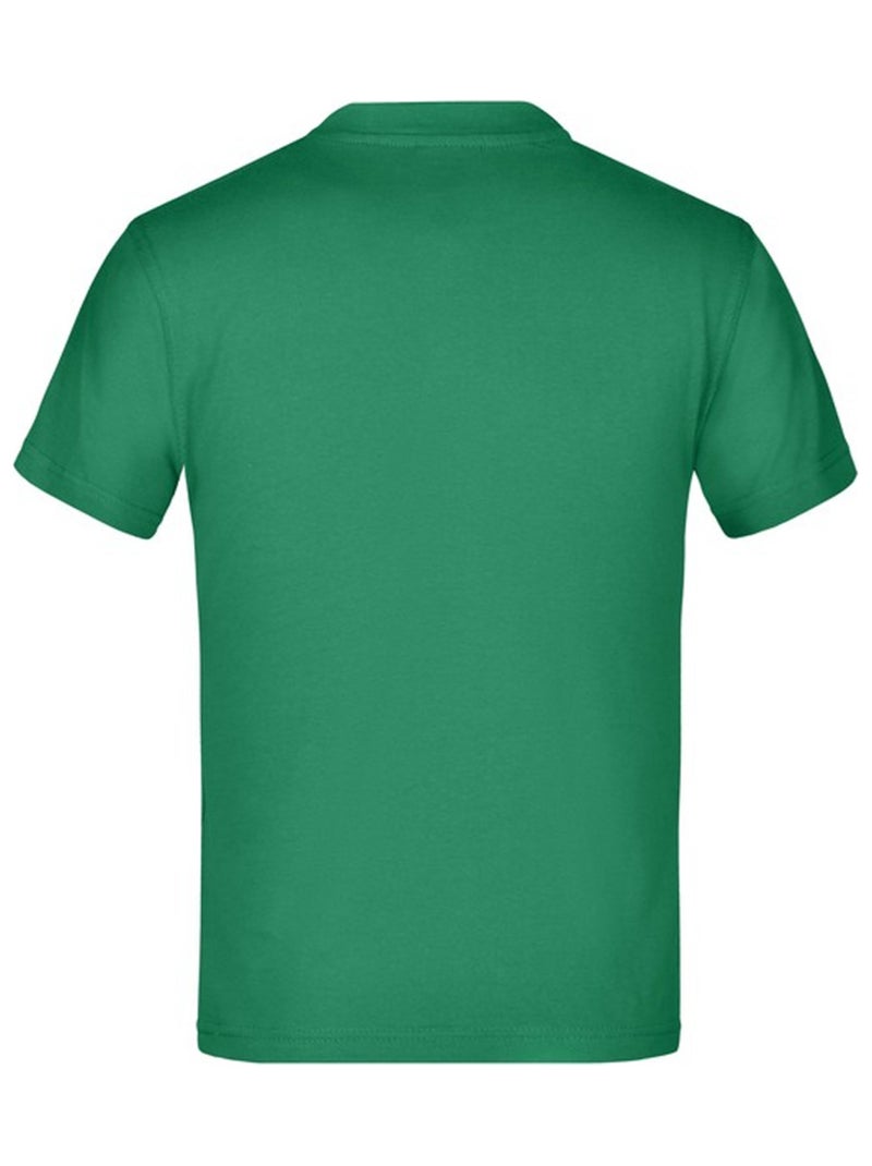 T-shirt basic - james and nicholson Vert chèvrefeuille - Kiabi