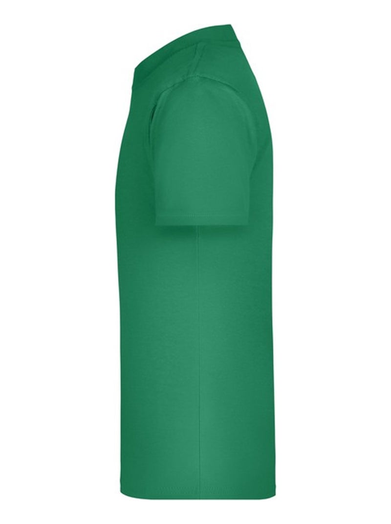 T-shirt basic - james and nicholson Vert chèvrefeuille - Kiabi