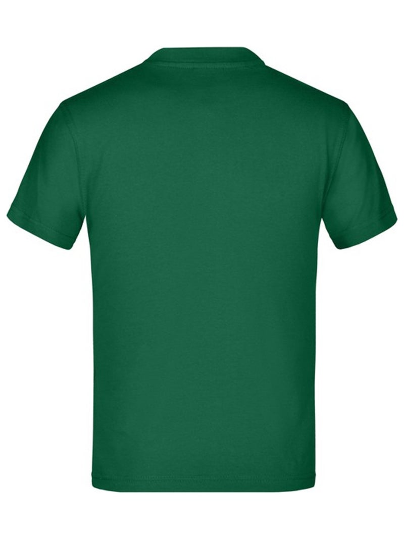T-shirt basic - james and nicholson Vert foncé - Kiabi
