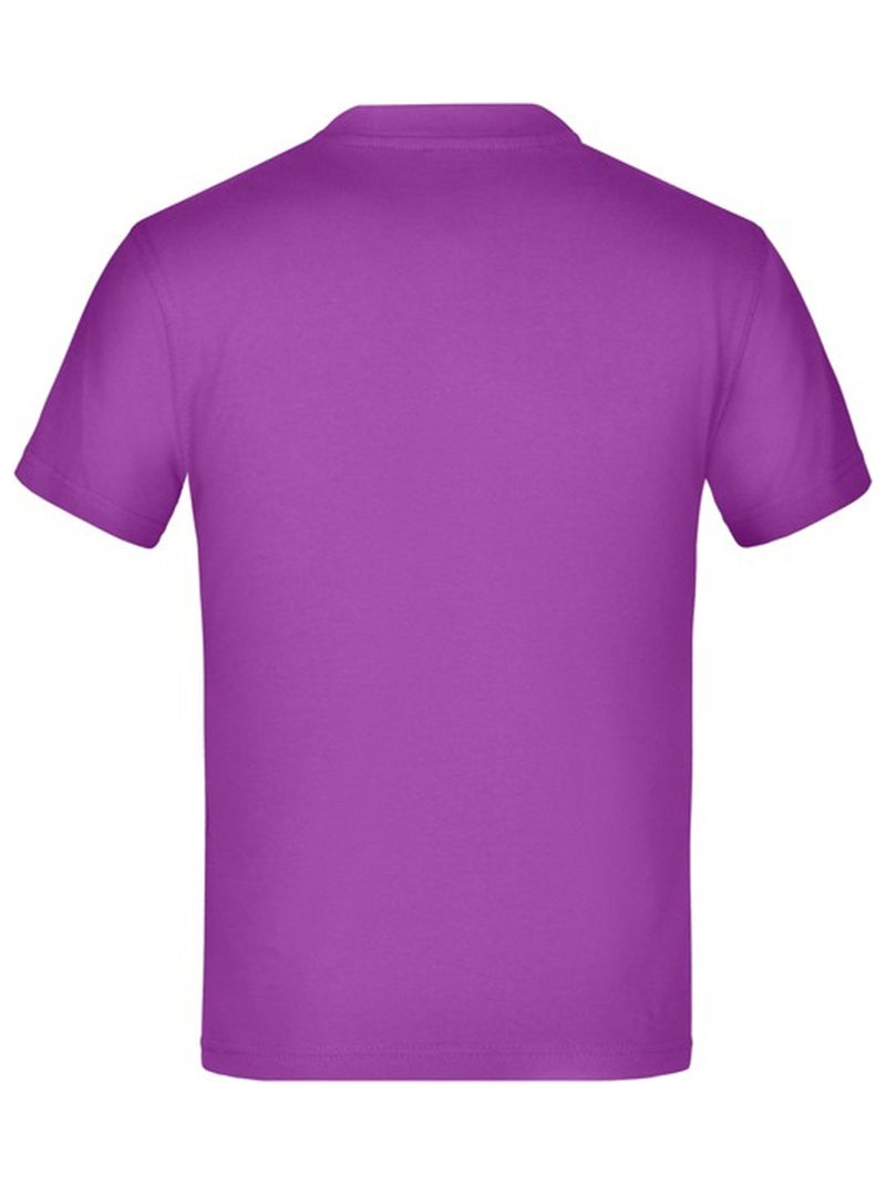 T-shirt basic - james and nicholson Violet - Kiabi