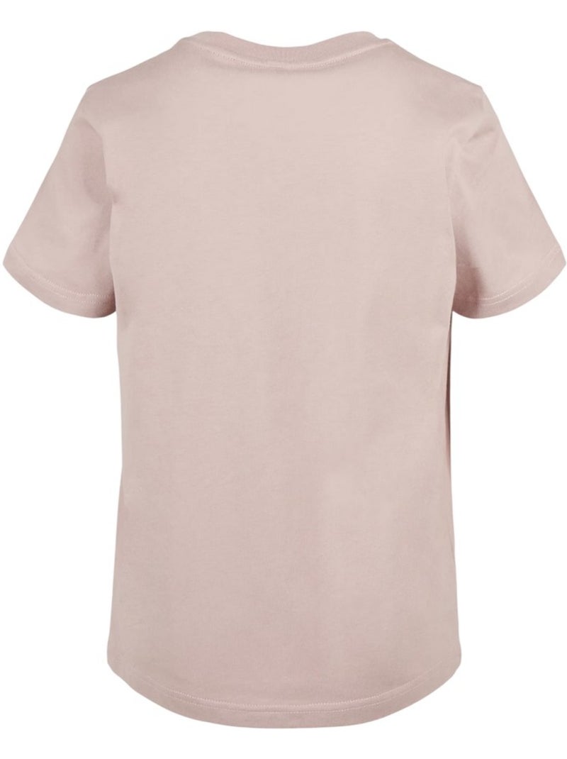 T-shirt basic 2.0 - build your brand Rose pâle - Kiabi