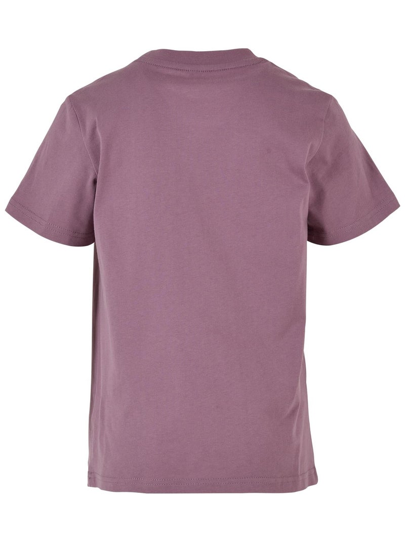 T-shirt basic 2.0 - build your brand Rouge pourpre - Kiabi