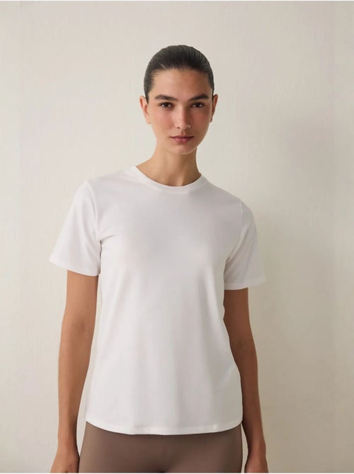 T-shirt basic coupe regular penti - Kiabi