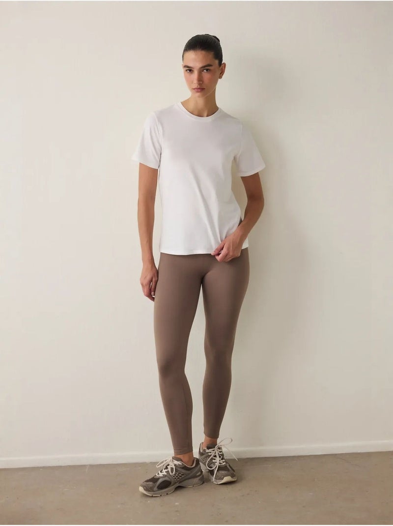 T-shirt basic coupe regular penti Blanc - Kiabi