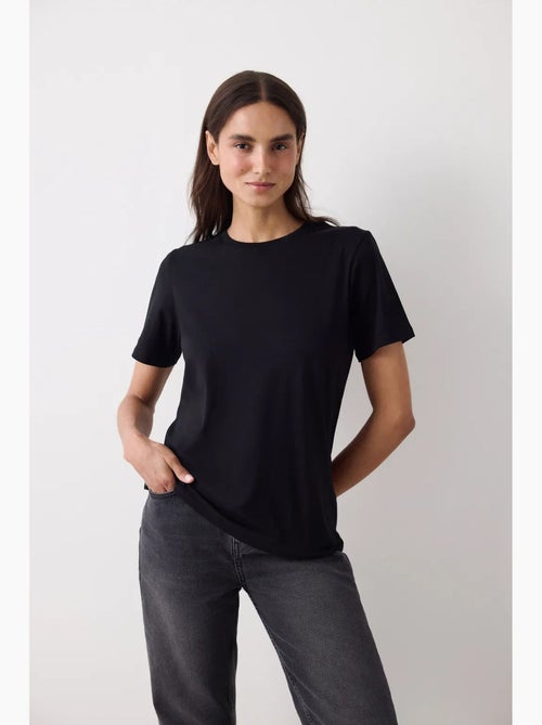 T-shirt basic coupe regular penti - Kiabi T-shirt basic coupe regular penti - Kiabi