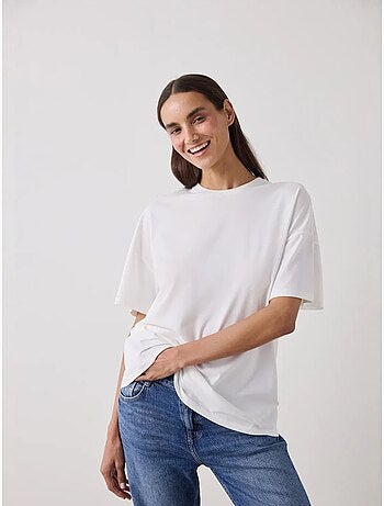 T-shirt basic oversize à manches courtes penti