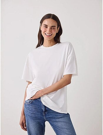 T-shirt basic oversize à manches courtes penti