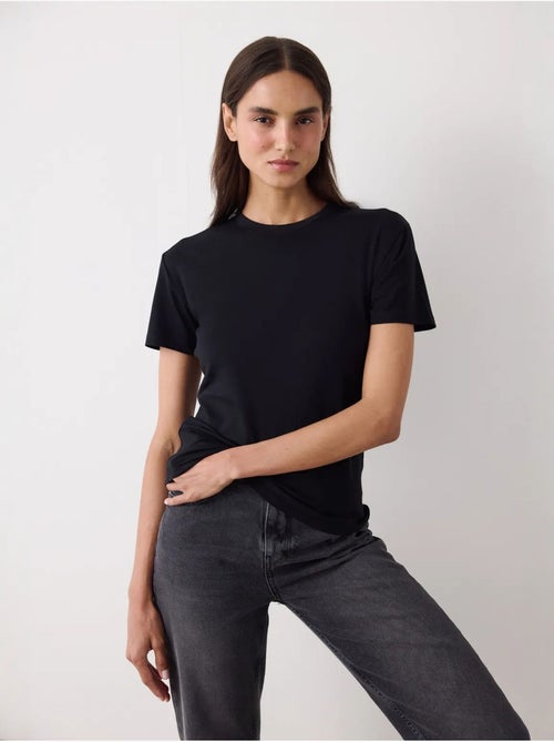T-shirt basic oversize à manches courtes penti - Kiabi T-shirt basic oversize à manches courtes penti - Kiabi