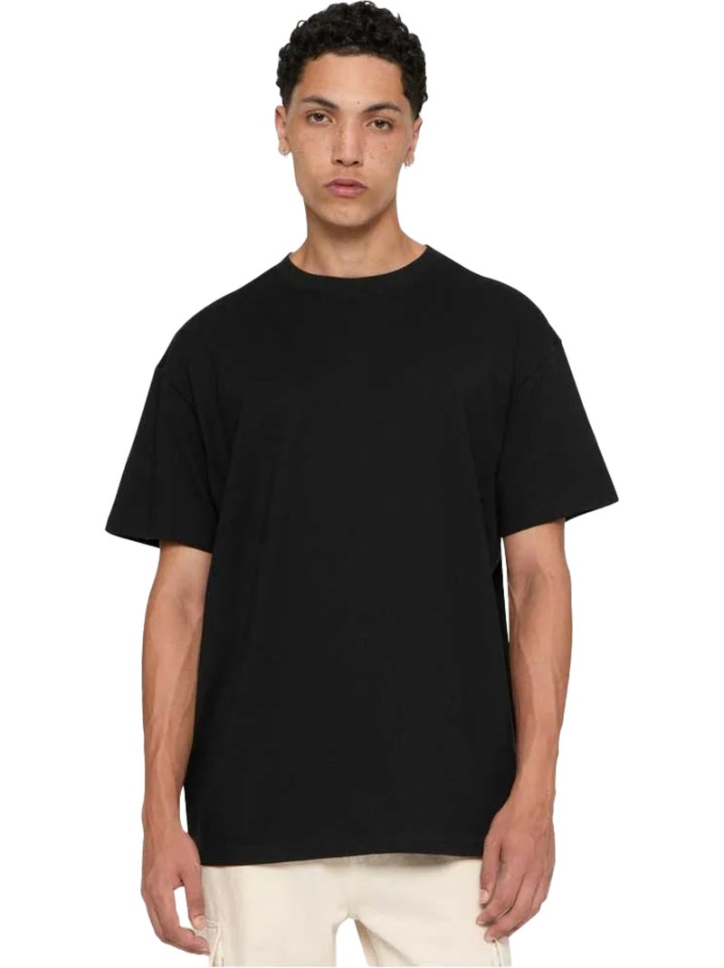T-shirt basic upscale - mister tee Noir - Kiabi