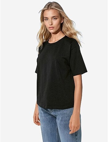 T-shirt basique à col rond en coton hiccup