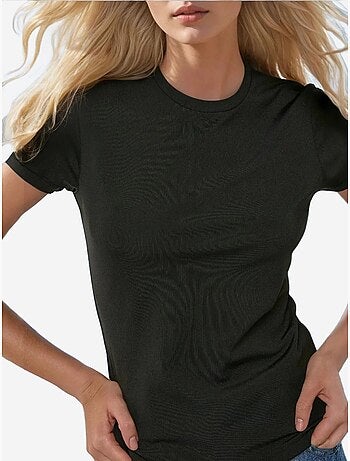 T-shirt basique à col rond