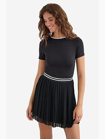 T-shirt basique en jersey avec dos ouvert hiccup