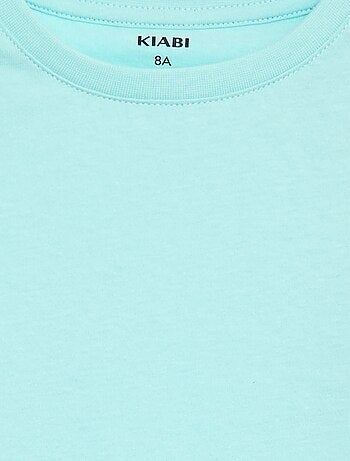T-shirt basique en jersey uni