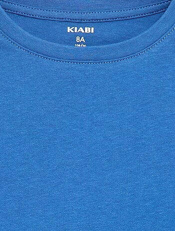 T-shirt basique en jersey uni