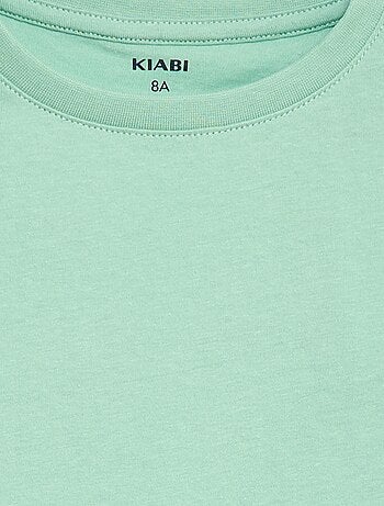 T-shirt basique en jersey uni