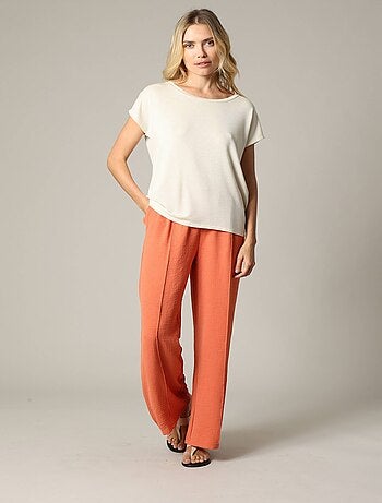 T-shirt basique fantaisie 'Deeluxe'