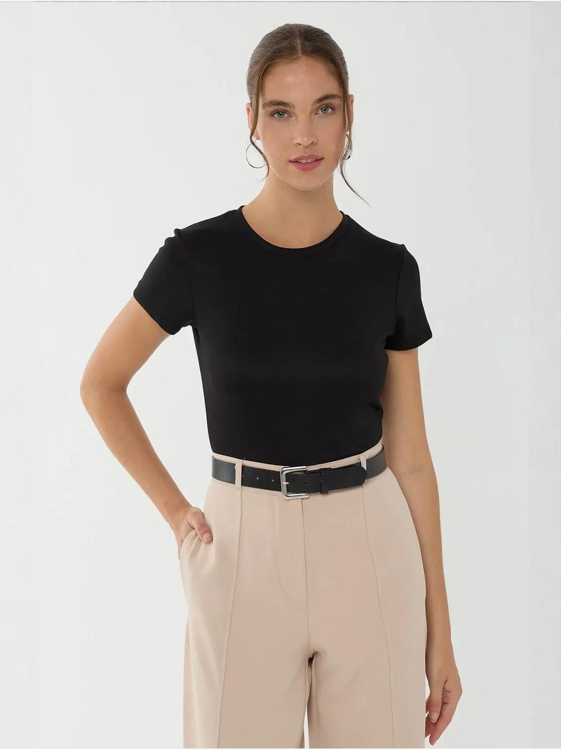 T-shirt basique hiccup Noir - Kiabi