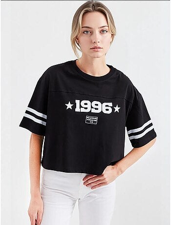T-shirt basique surdimensionné imprimé bdart