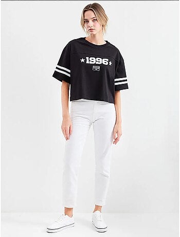 T-shirt basique surdimensionné imprimé bdart