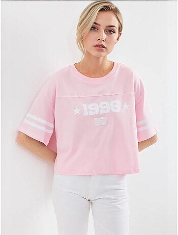 T-shirt basique surdimensionné imprimé bdart