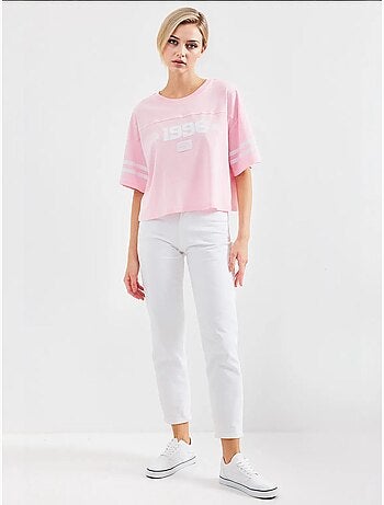 T-shirt basique surdimensionné imprimé bdart