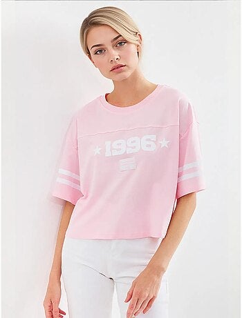 T-shirt basique surdimensionné imprimé bdart