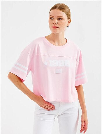 T-shirt basique surdimensionné imprimé bdart