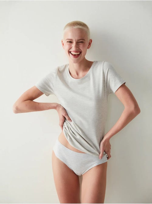 T-shirt basique warm touch penti - Kiabi T-shirt basique warm touch penti - Kiabi