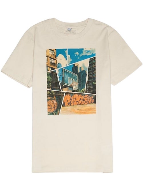 T-shirt basketball comic - mister tee - Kiabi