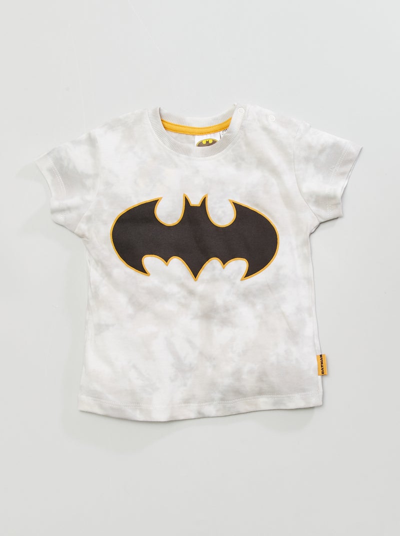 T-shirt 'Batman' de 'DC Comics' Blanc/noir - Kiabi