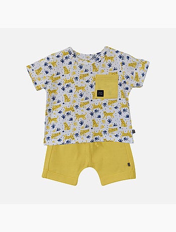 T-SHIRT BEBE + SHORT ELLIAN