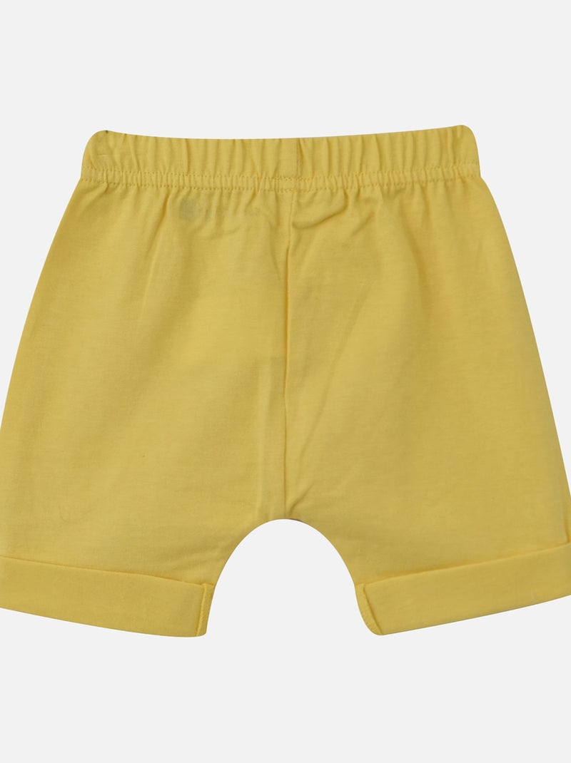 T-SHIRT BEBE + SHORT ELLIAN Blanc - Kiabi