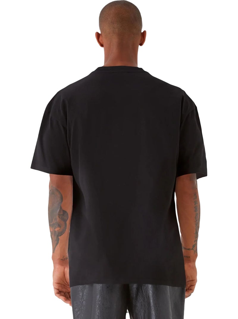 T-shirt believe - 9n1m sense Noir - Kiabi