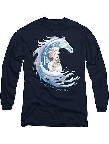 T-shirt believe in yourself - la reine des neiges