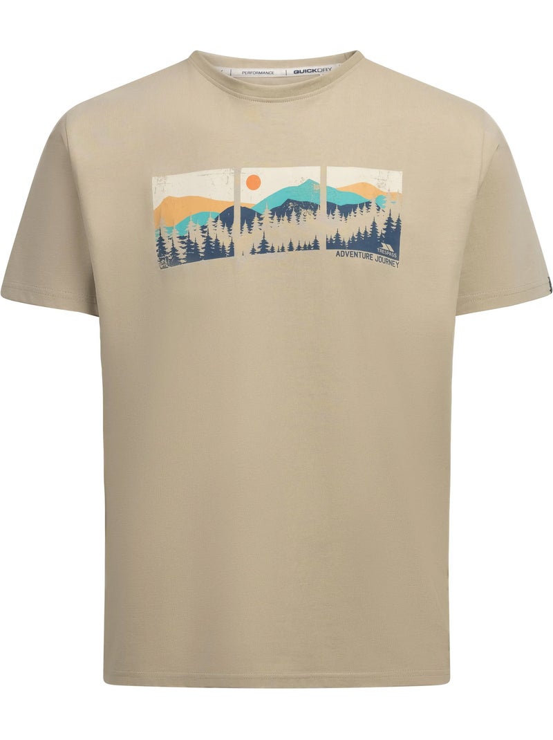 T-shirt benny - trespass Beige - Kiabi