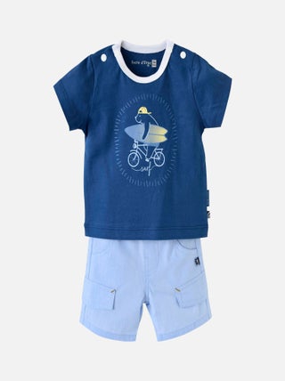 T-SHIRT + BERMUDA CESAR