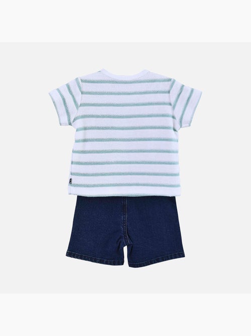T-SHIRT + BERMUDA CHRISTOPHER - Kiabi