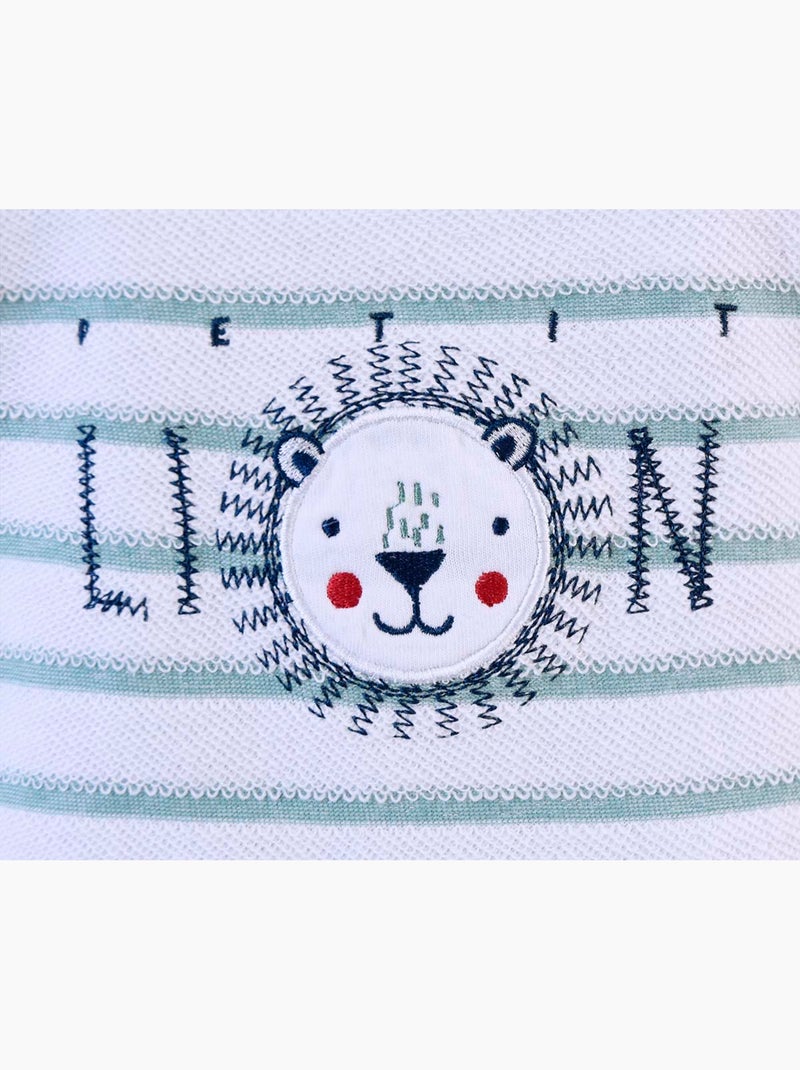 T-shirt + bermuda christopher Bleu - Kiabi