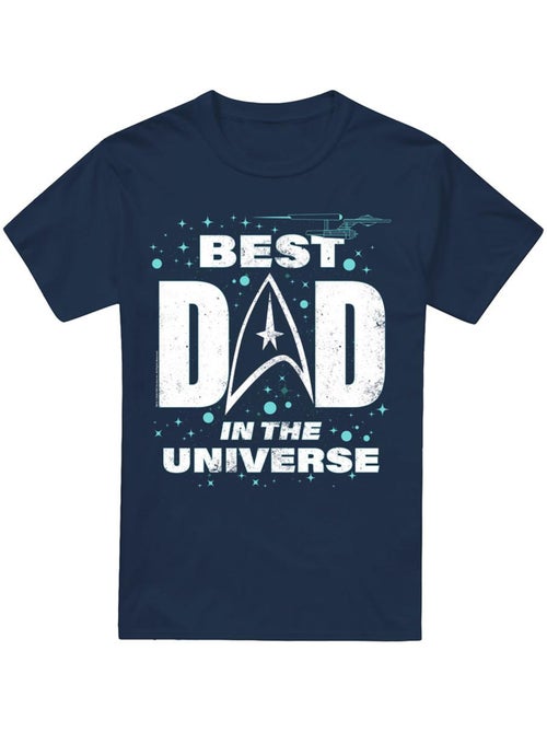 T-shirt best dad in the universe - star trek - Kiabi