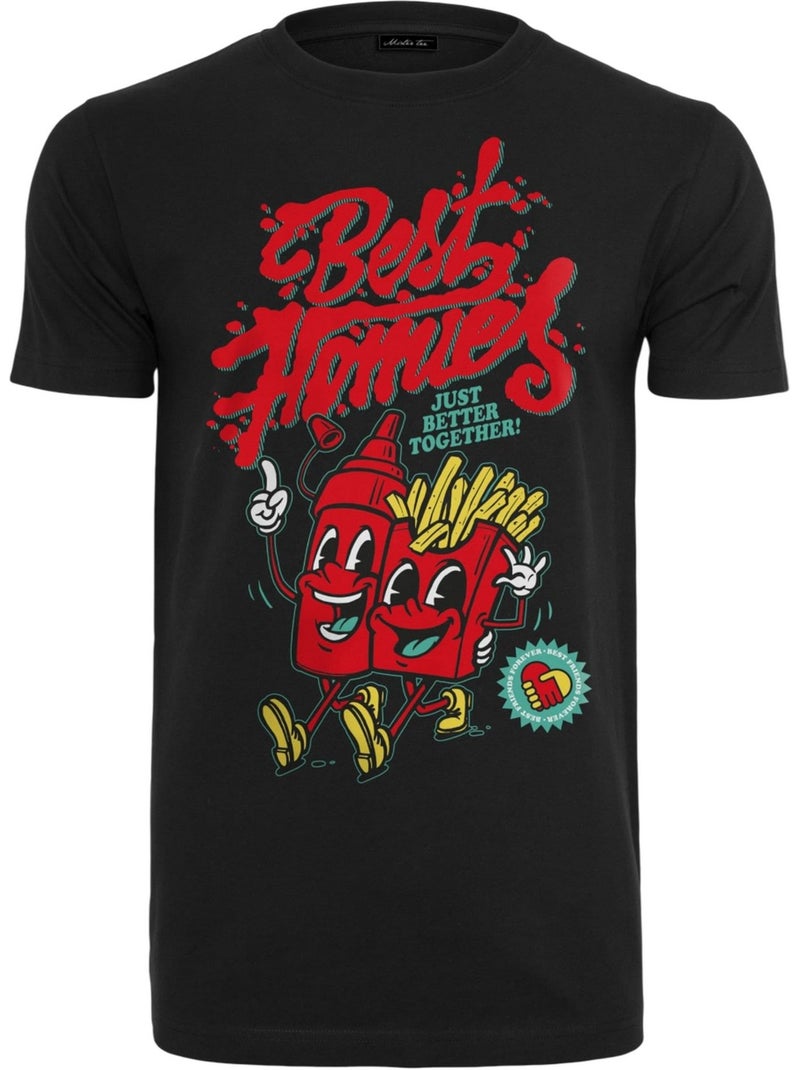 T-shirt best homies - mister tee Noir - Kiabi