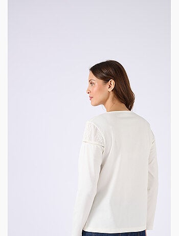 T-shirt bi-matière - Damart