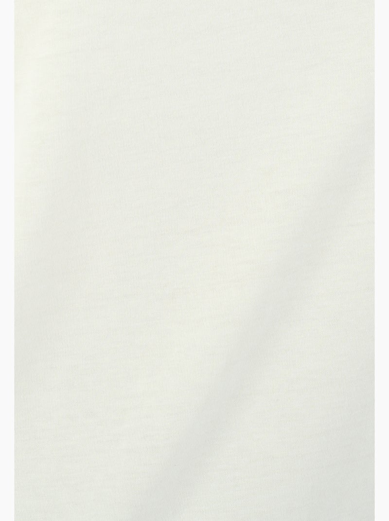 T-shirt bi-matière - Damart Marron - Kiabi