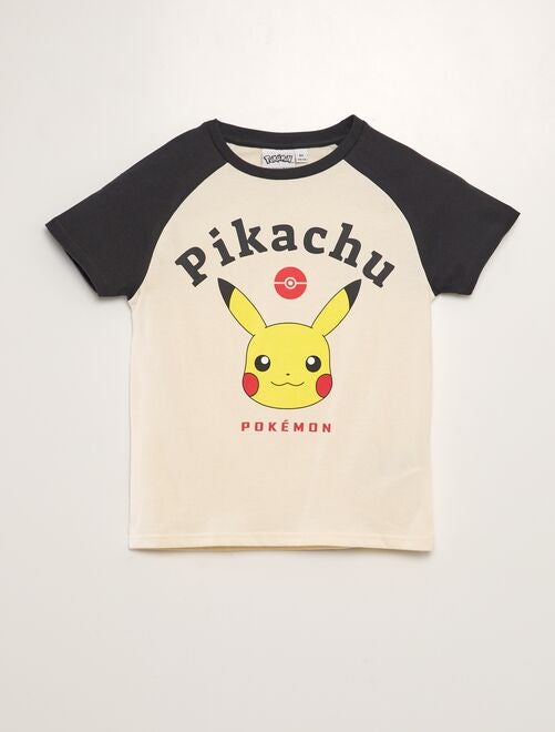 T-shirt bicolore 'Pokemon' - Kiabi