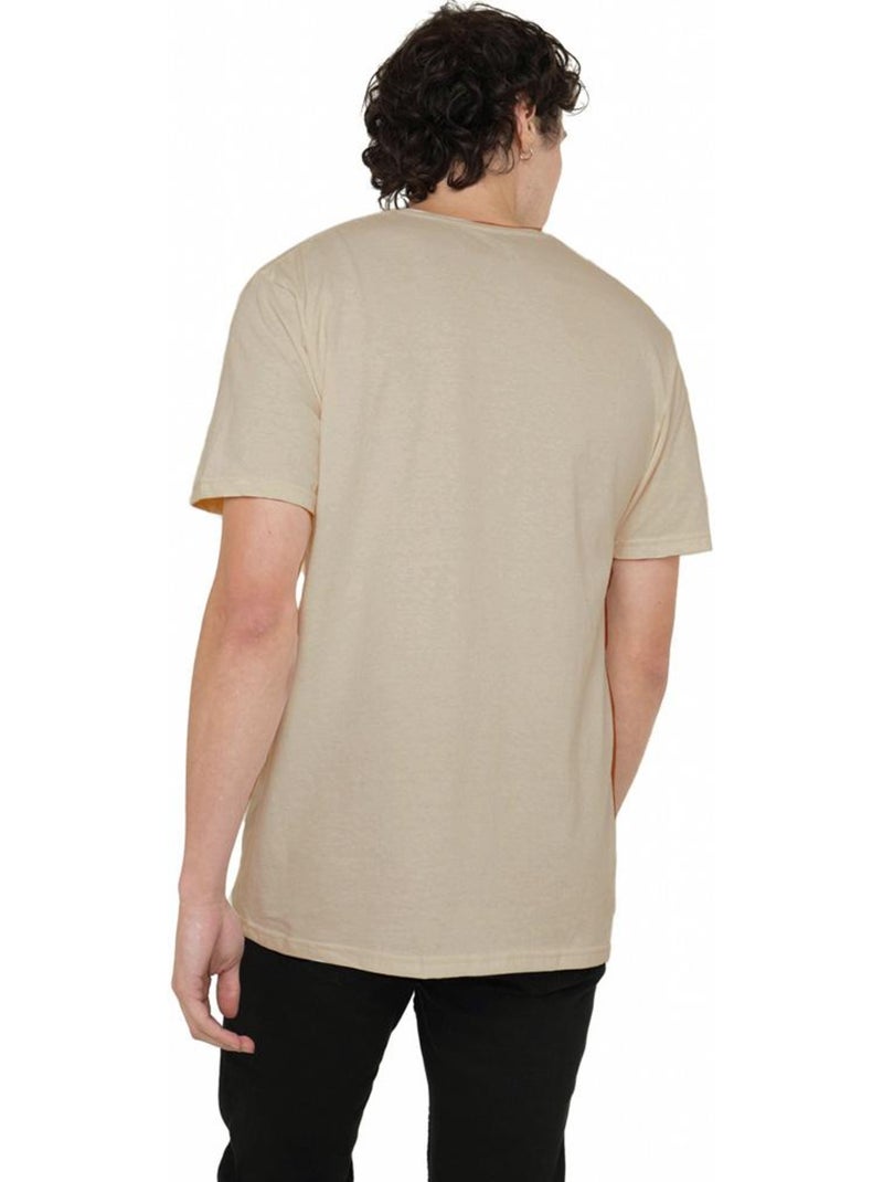 T-shirt big fat hairy deal - garfield Beige sable - Kiabi