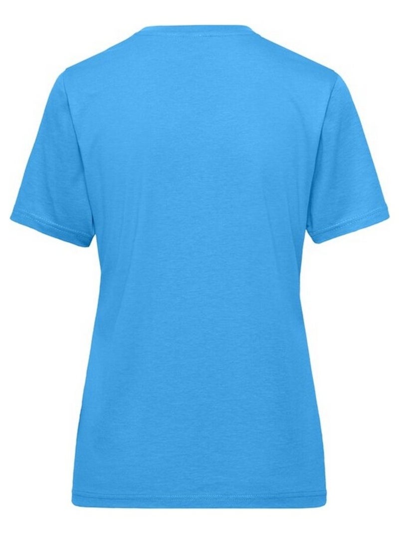 T-shirt bio workwear - james and nicholson Bleu anthracite - Kiabi