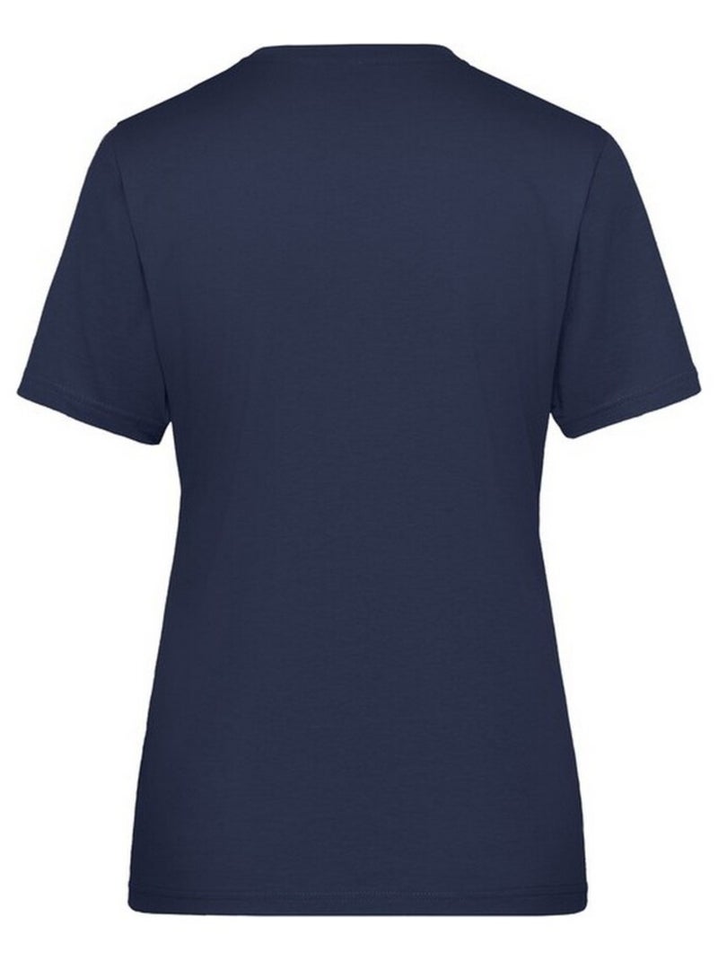 T-shirt bio workwear - james and nicholson Bleu marine - Kiabi