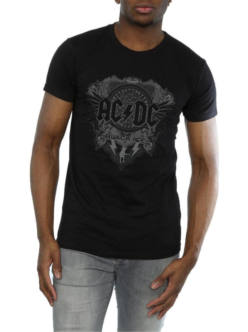 T-shirt black ice - ac/dc Noir - Kiabi