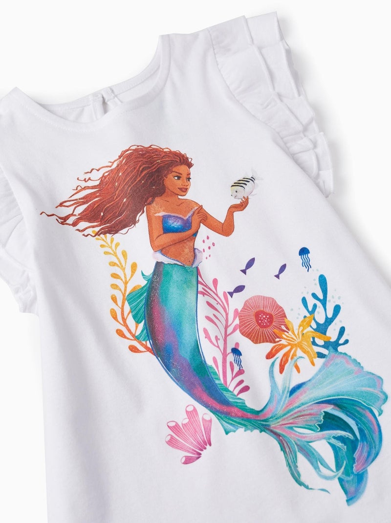 Tunique Manches Courtes Roxy Sirène - Motif Surf - Taille 10 Ans - Neuve Avec étiquettes