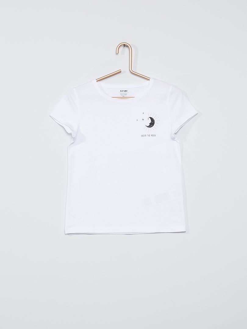 T-shirt blanc - Kiabi