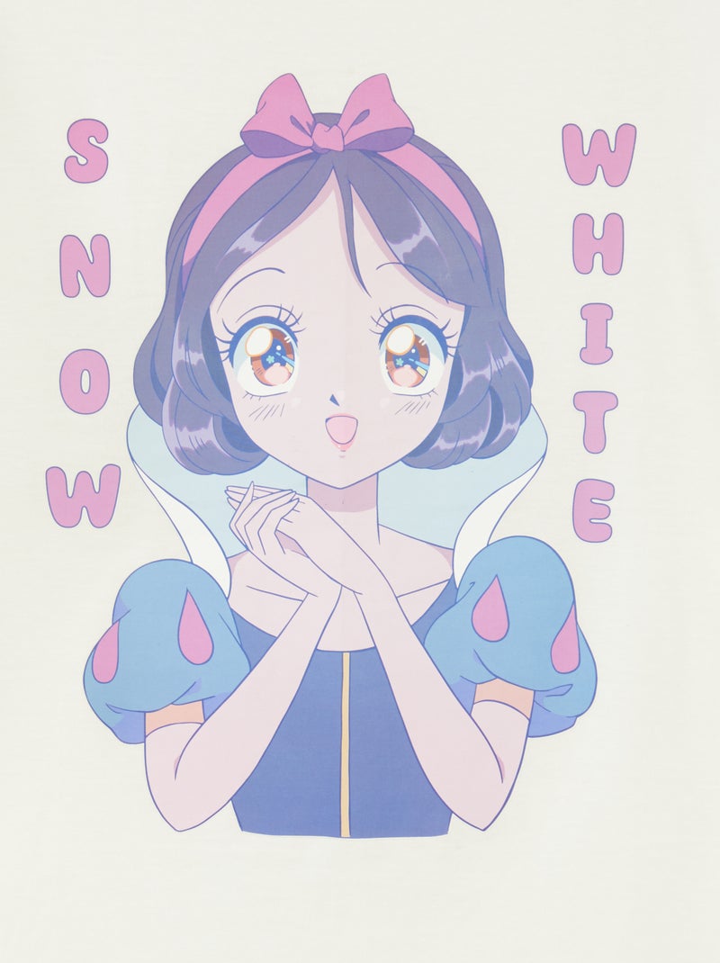 T-shirt 'Blanche Neige' 'Disney' - So Easy BLANC - Kiabi